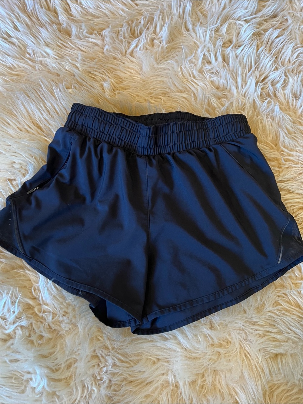 all in motion Navy Athletic Shorts with Elastic Waist
